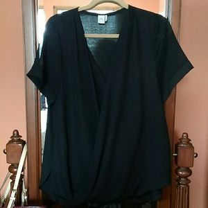 Paper crane short sleeve top